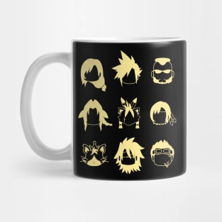 Final Fantasy 7 | Whole party icons Mug